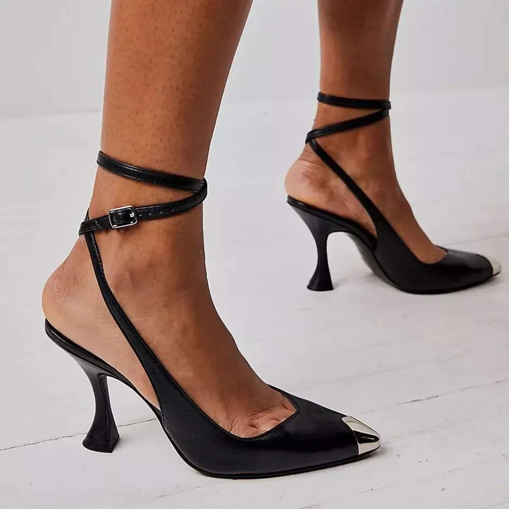 Free People Jules Wrap Heels US 9/10 - Picture 1 of 8
